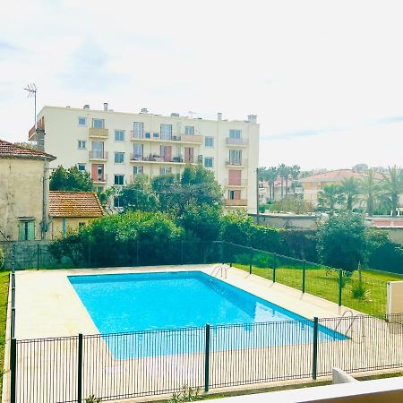 Les Palmiers - Appartement Avec Piscine Proche Plages - Wifi Et Clim Антіб Екстер'єр фото