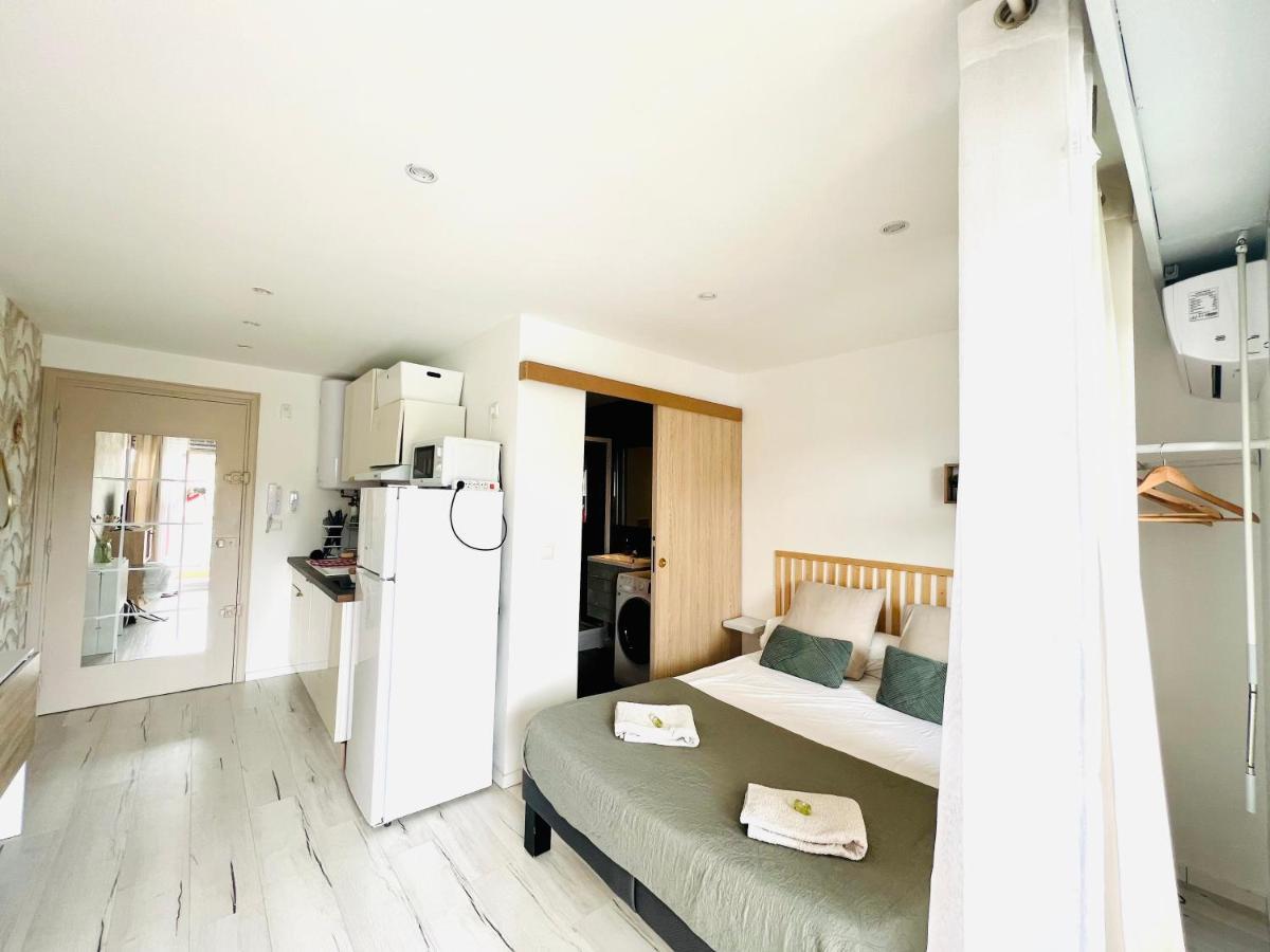 Les Palmiers - Appartement Avec Piscine Proche Plages - Wifi Et Clim Антіб Екстер'єр фото
